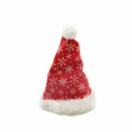 Weihnachtsschmuck Schneeflocken dekorative gedruckte Santa -Hüte